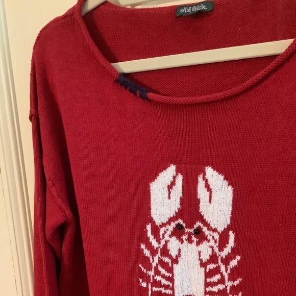 Wild Fable Lobster Sweater M NWT - Picture 4 of 4